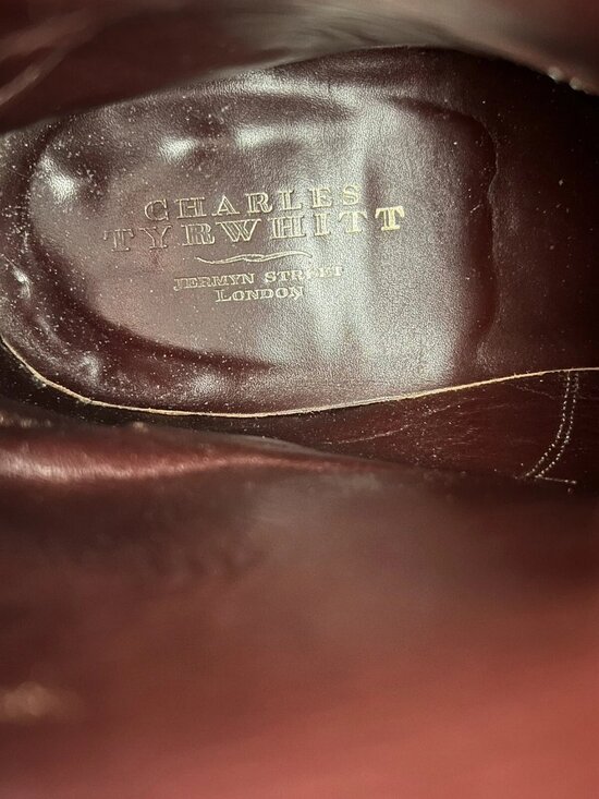 GRENSON for Charles Tyrwhitt SZ US 12 UK 11 Classic Full Strap Jodhpur Boot READ main image 7